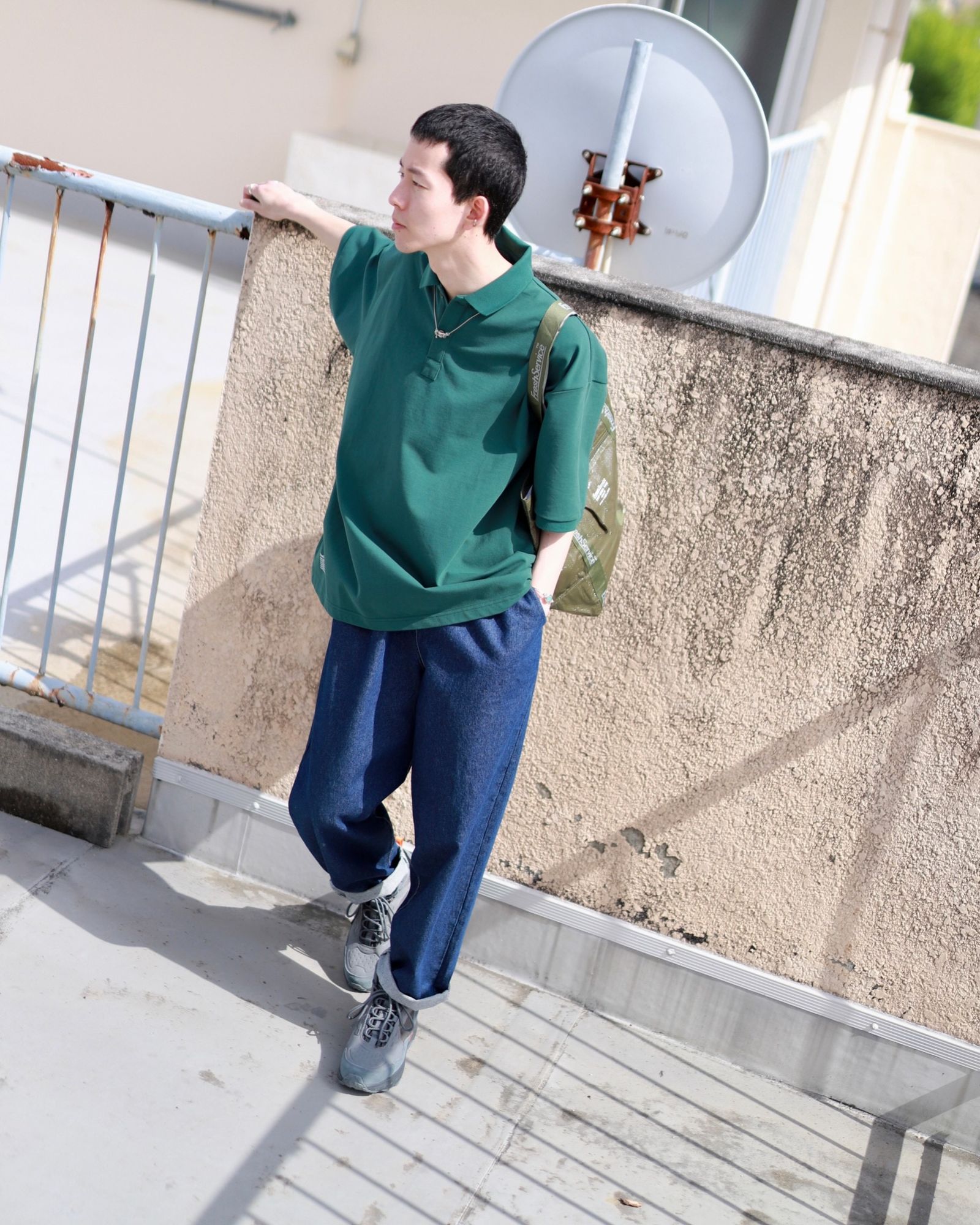 FreshService フレッシュサービス23SS PIQUE JERSEY S/S POLOスタイル