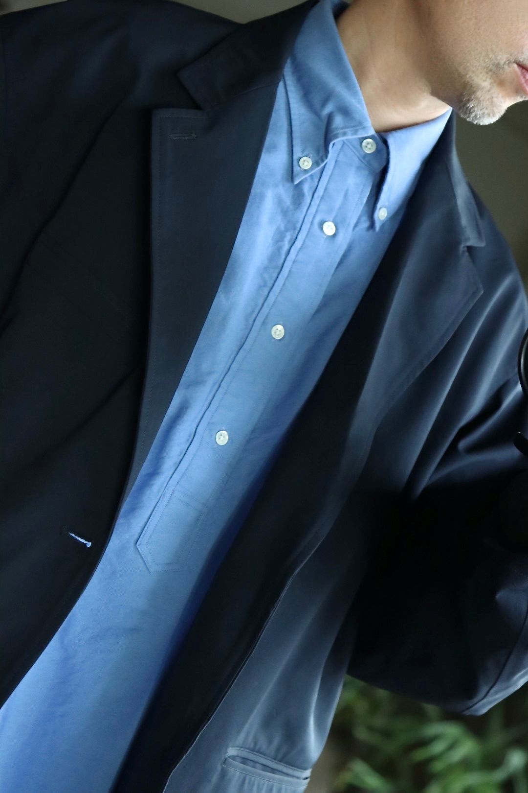 Graphpaper Oxford Oversized B.D Pullover Shirtスタイル Graphpaper Oxford Oversized B.D Pullover Shirtスタイル
