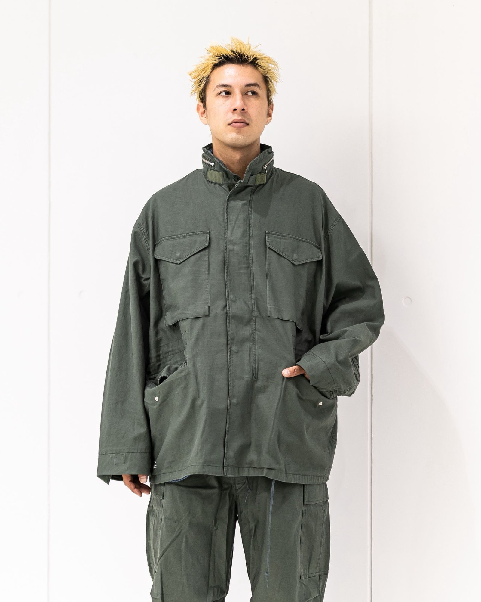 FreshService BACK SATEEN FIELD JACKET(GREEN)10月11日(土)新作発売！