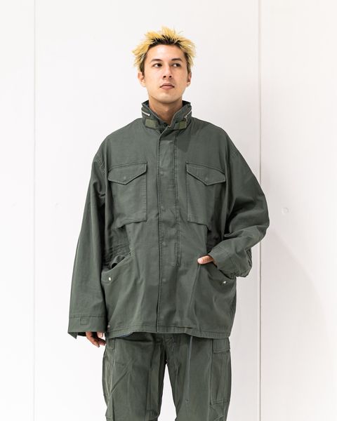 FreshService BACK SATEEN FIELD JACKET(GREEN)10月11日(土)新作発売！