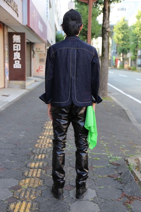 sulvam Grafting pants"BLACK"Style.2020.8.24.