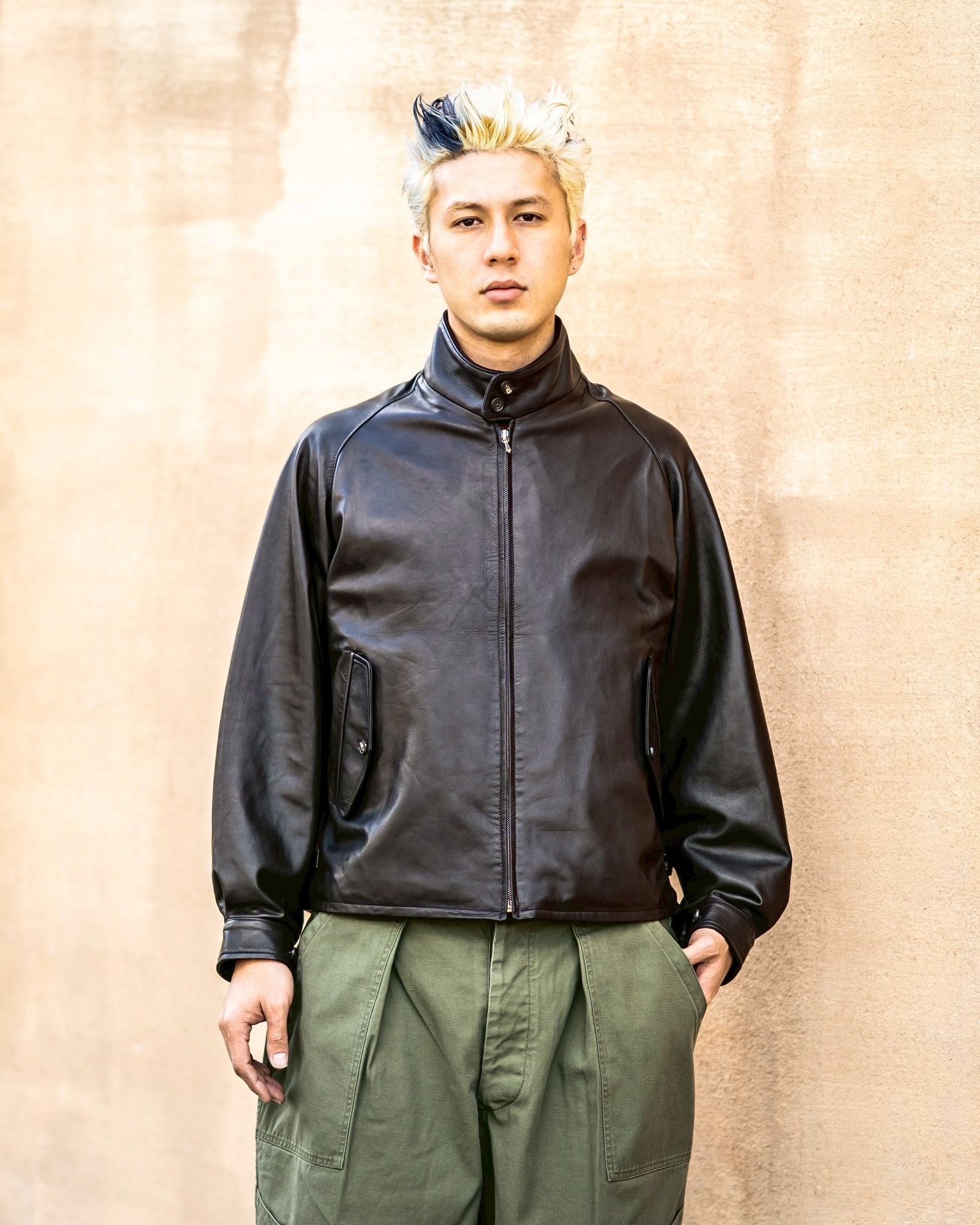 A.PRESSE Leather Driving Jacket 新作発売！