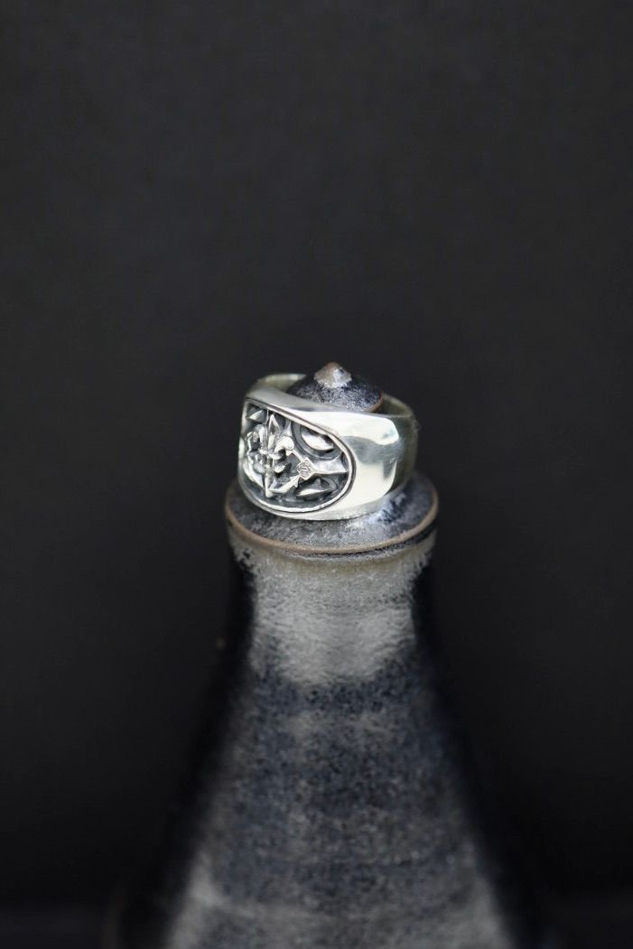 Yohji Yamamoto LILY-ANCHOR OVAL RING(HA-A72-920-1)☆新作発売！