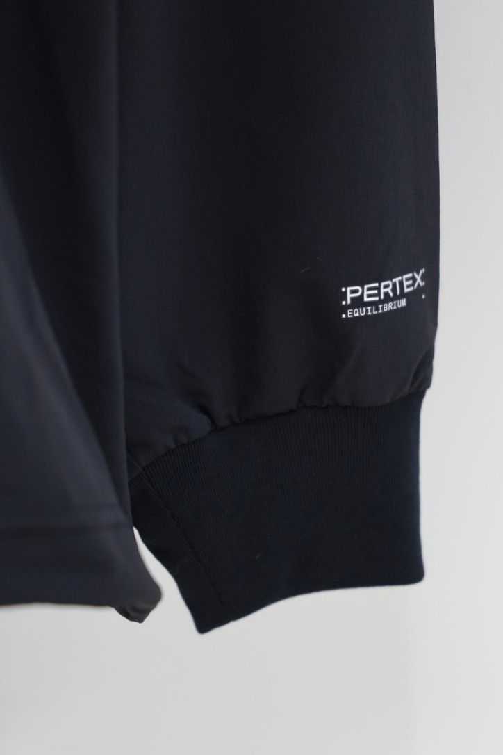 グラフペーパー PERTEX® EQUILIBRIUM L/S Crew Neck Pullover(GM263-70260)BLACK☆8月15日(土)発売！