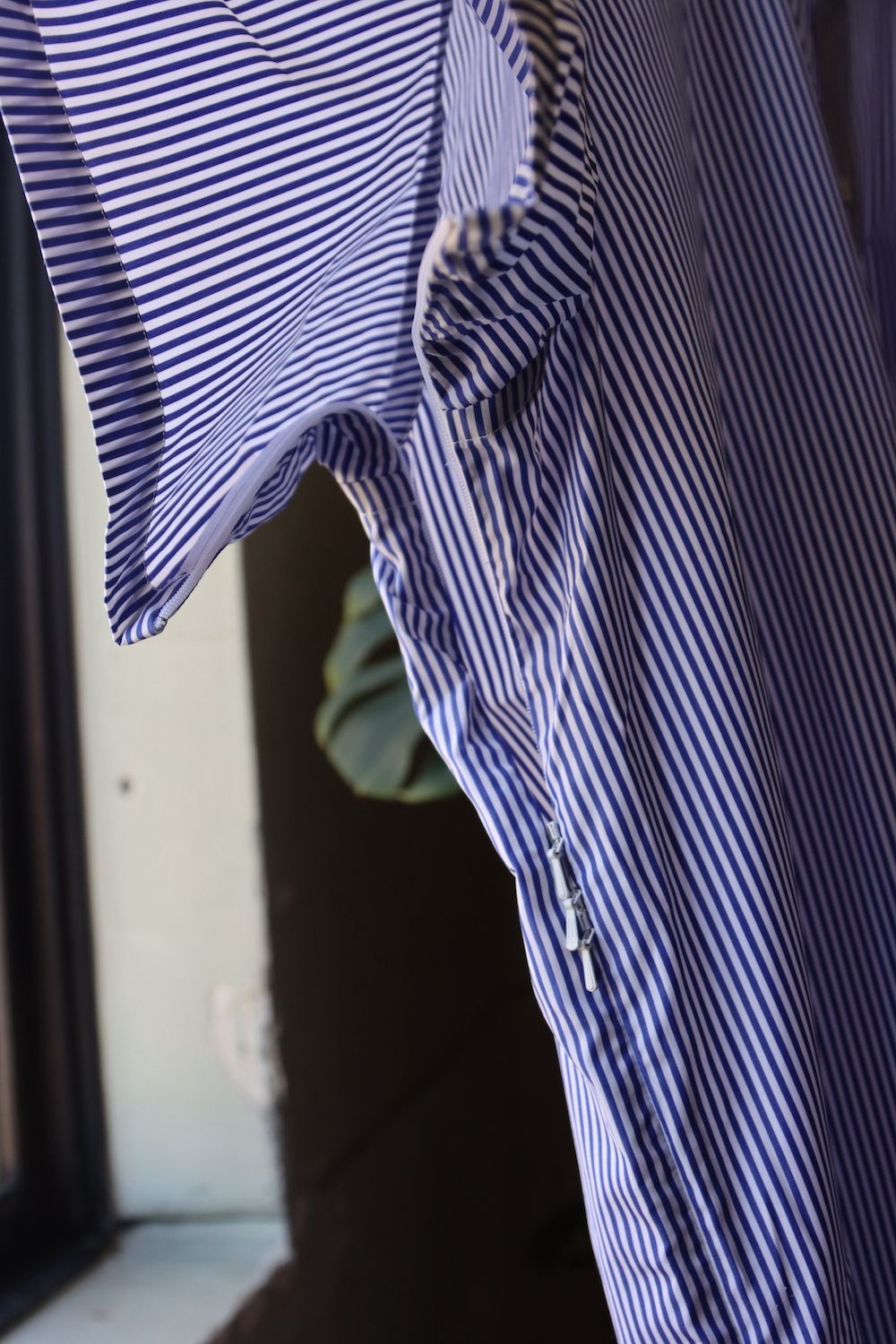 is-ness×THOMAS MASON VENTILATION SHORT SLEEVE SHIRT"BLOCKS STRIPE"イズネス22SS