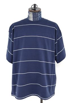 フレッシュサービス PIN BORDER S/S TEE(FSC261-70262)NAVY×WHITE☆3月7日(土)発売！