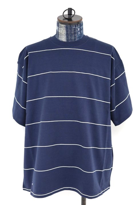 フレッシュサービス PIN BORDER S/S TEE(FSC261-70262)NAVY×WHITE☆3月7日(土)発売！