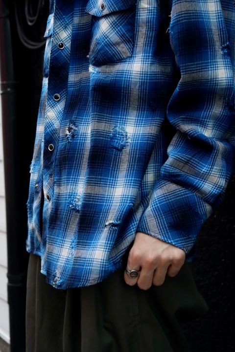 Rafu ラフ 2023AW WESTERN SHIRTスタイル