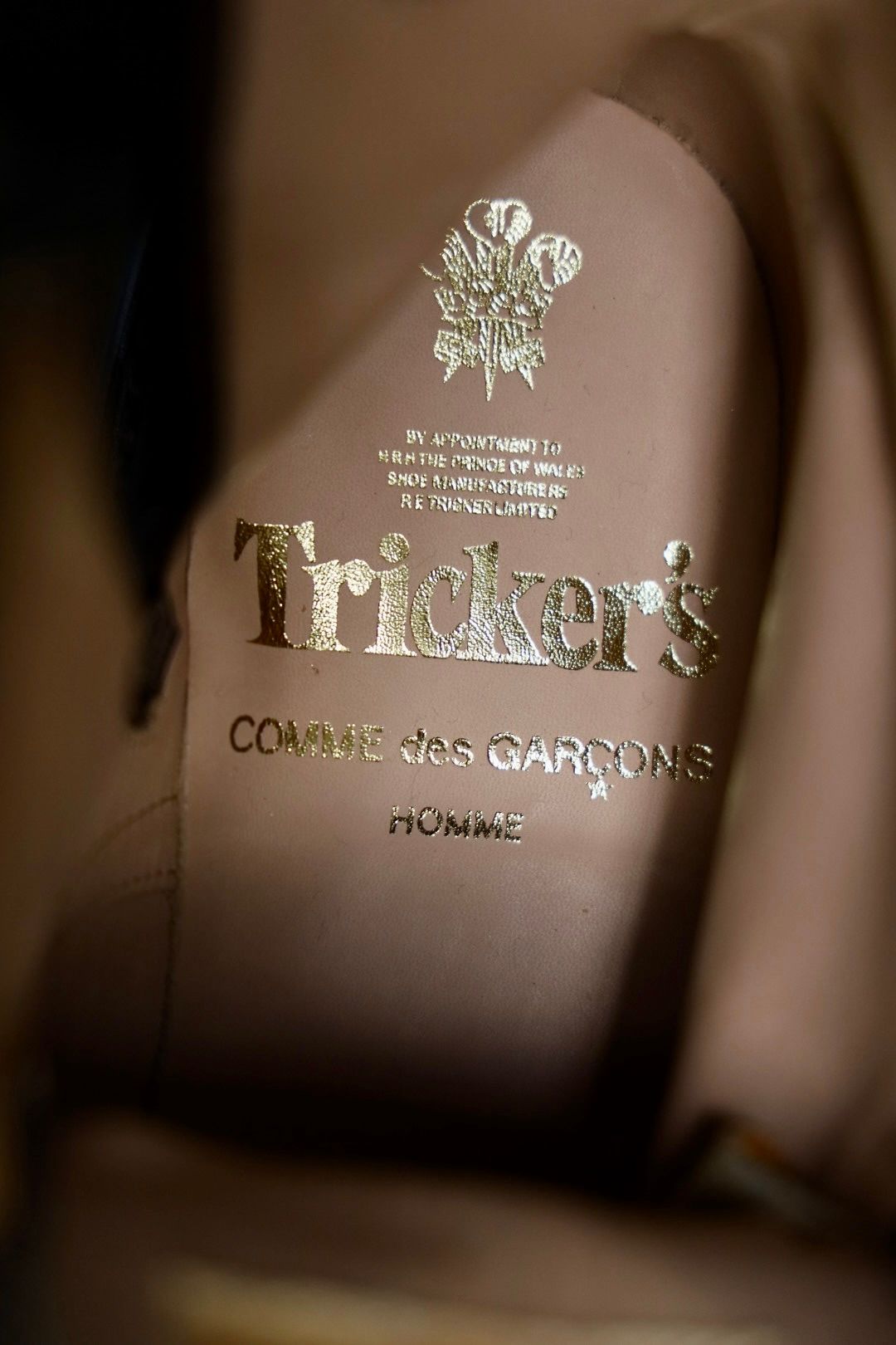 コムデギャルソンオム24AW TRICKERS(HN-K103-001)LIGHT BROWN