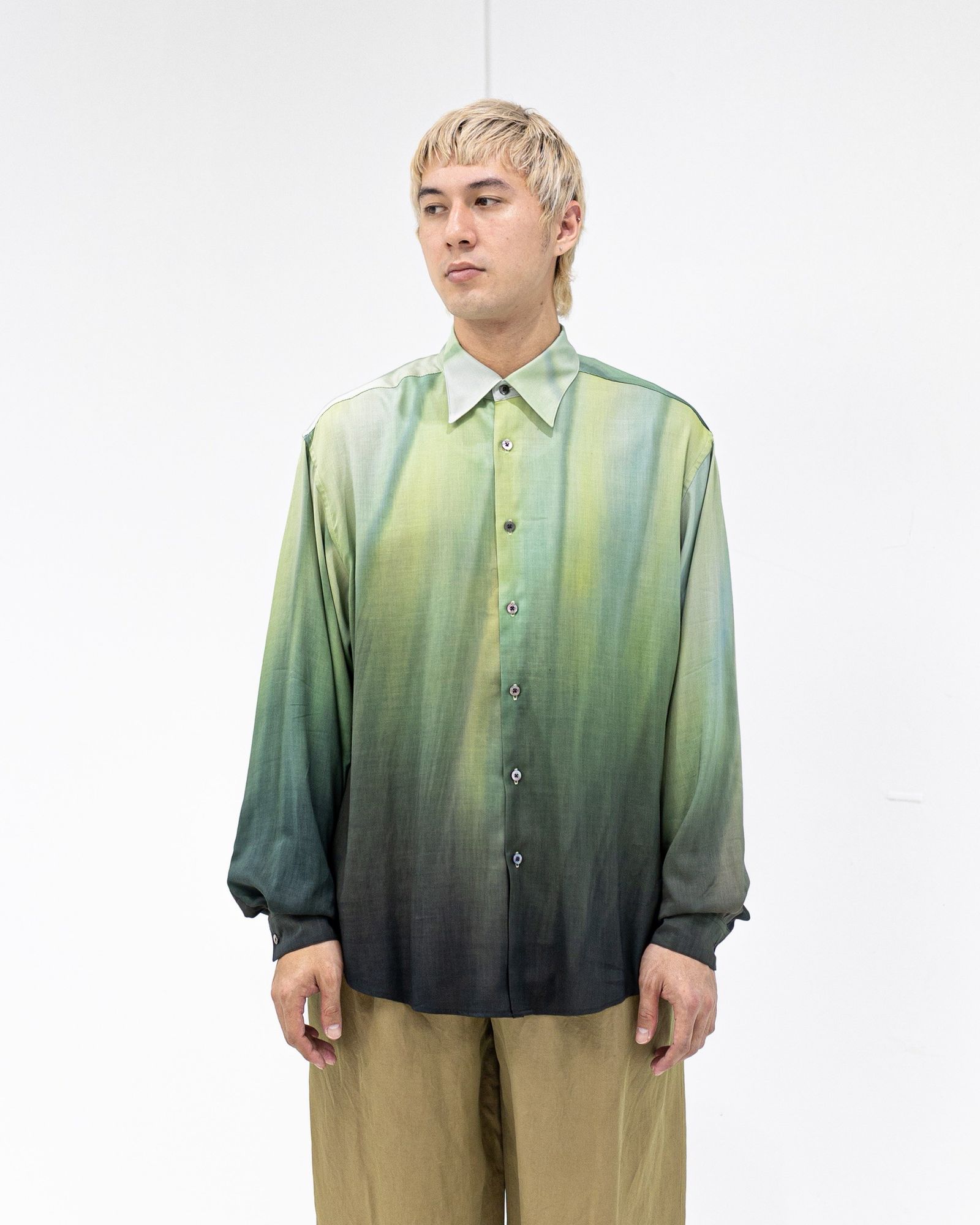 YOKE Hand Painted Lawn Loose Fit Shirt 4月11日(土)新作発売！