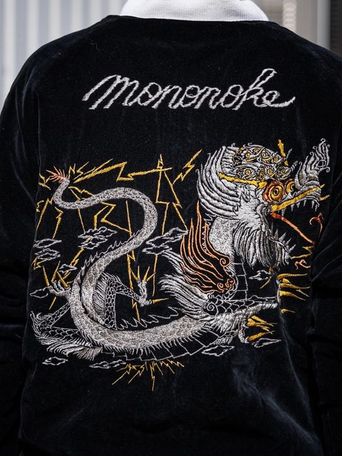 mononoke・made REVERSIBLE SKA JAMBER MARKスタイル