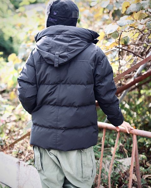 CANADA GOOSE カナダグース23AW Wyndham Parka Black Labelスタイル