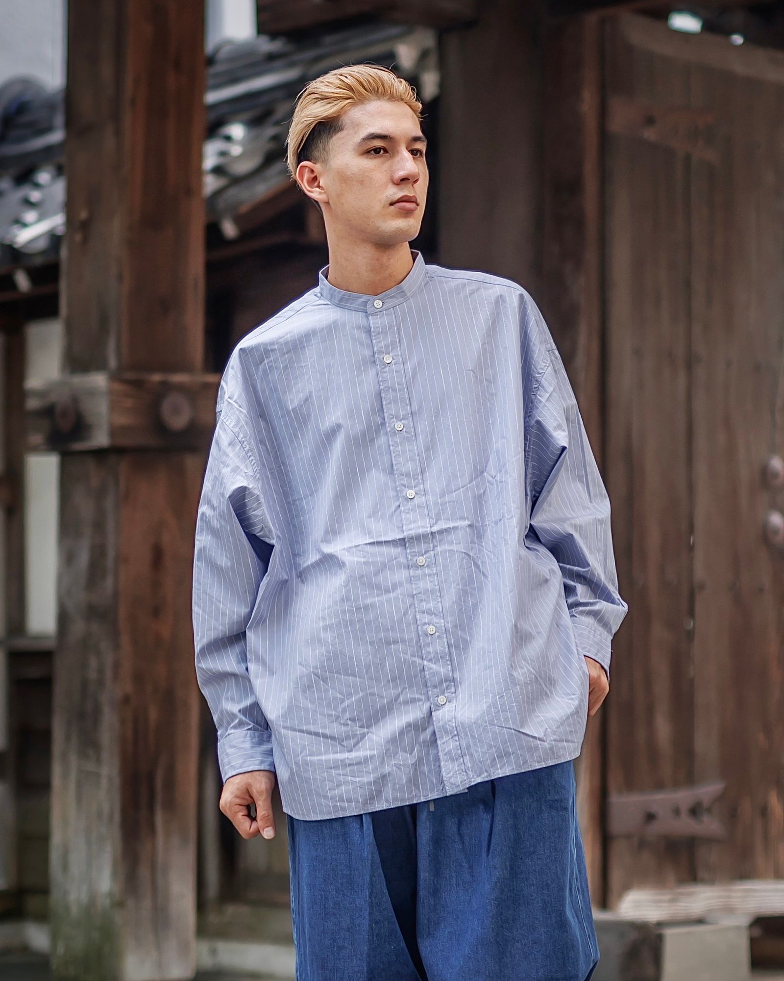 Stripes For Creative NO COLLAR SFC SHIRT スタイル9月21日新作発売！