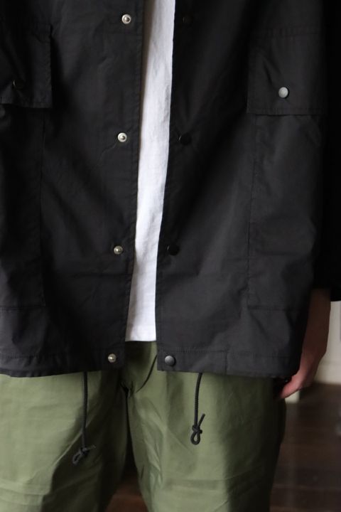 FrerhService SIDE POCKETS STRETCH OVER SHIRT style.2022.8.13