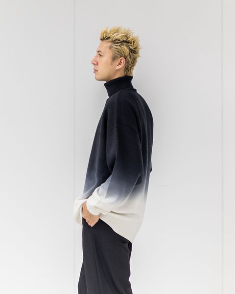 Graphpaper Gradient Dyed Wool Hight Neck Knit 9月27日(土)新作発売！