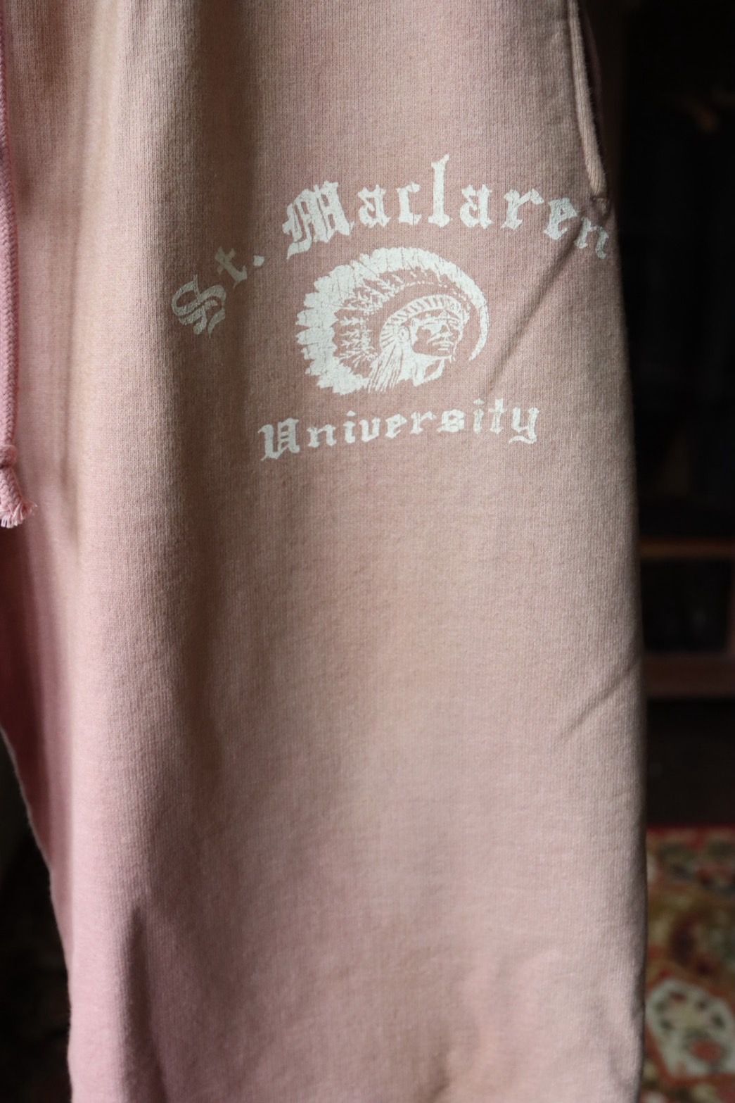 BOW WOW 25FWバウワウ ST. MACLAREN UNIV. SWEATPANTS AGED(BW252-MUSP)AGED PINK★10月4日(土)発売！