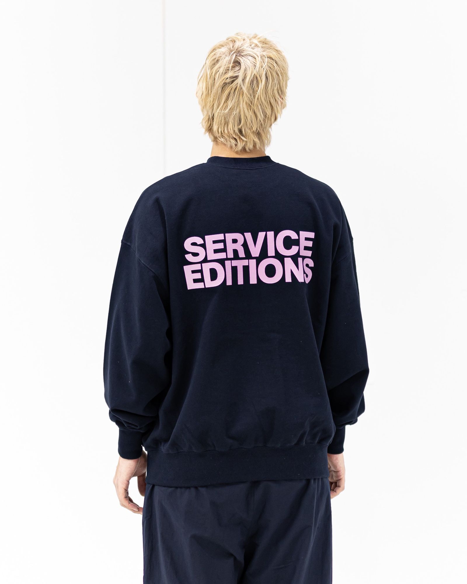 FreshService FRIEND EDITIONS LIGHT OZ CREW NECK SWEATER (NAVY)新作発売！