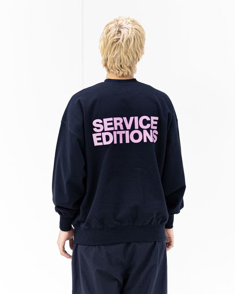 FreshService FRIEND EDITIONS LIGHT OZ CREW NECK SWEATER (NAVY)新作発売！
