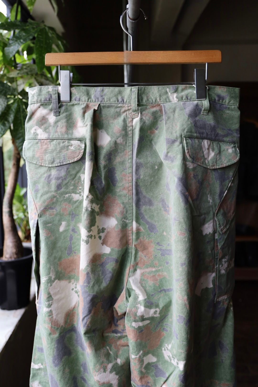 Gurank グランク Poplin camouflage cargo pants(2552)BROWN★新作発売！