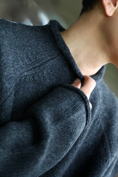 A.PRESSE Roll Neck Sweaterスタイル.2025.1.8.
