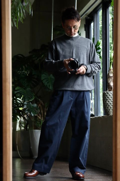 アプレッセ22FW L/S Knit T-Shirtスタイル