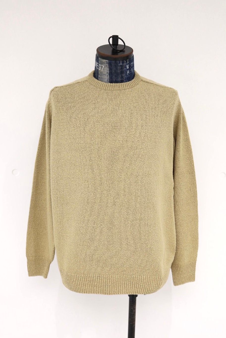 アプレッセ 2026 STYLE1 Washed Silk Nep Crew Neck Sweater(26SAP-03-07)BEIGE☆1月10日(土)発売！