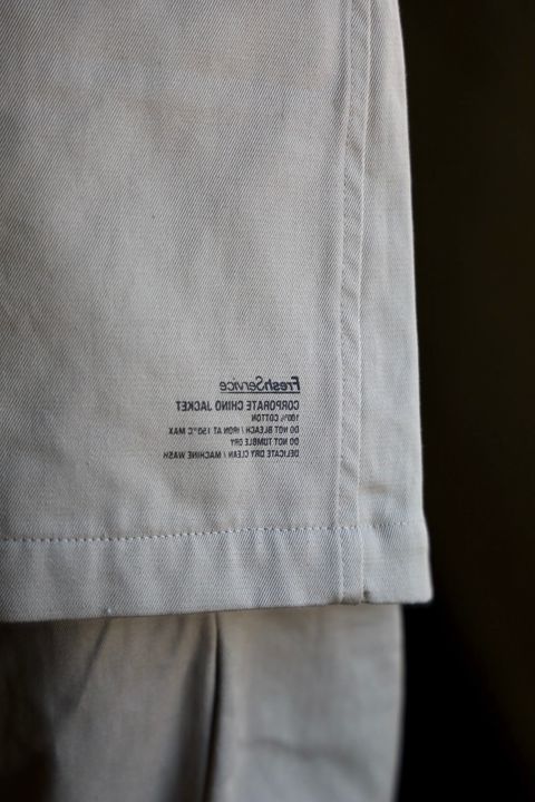FreshService CORPORATE CHINOセットアップスタイル.2025.1.26.
