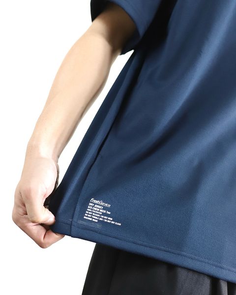 FreshService 24SS 新作 DRY JERSEY S/S CREW NECK TEE(NAVY) style 2024.3.22