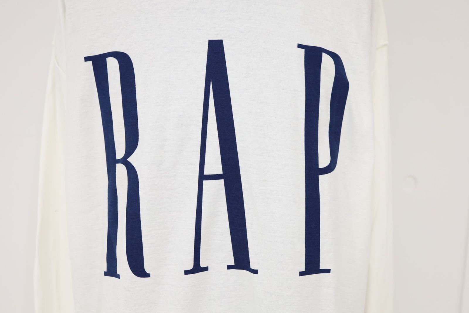 イズネスミュージック 26SS RAP LONG SLEEVE T-SHIRTS(ISNESS MUSIC×DJ SHOTA)(IMP7_16_RAPL/ST01)WHITE☆新作発売！
