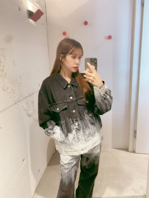 YOKE 新作HAND PAINTED DENIM TRUCKER JACKET style.2024.8.23