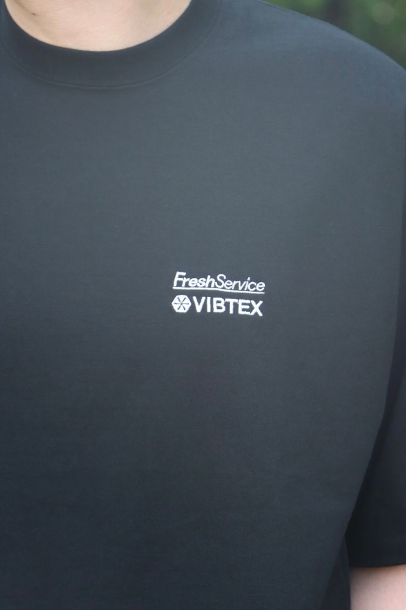 VIBTEX for FreshService “S/S CREW NECK TEE” style.2022.10.23