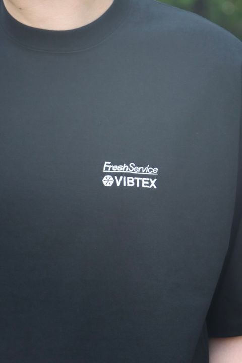 VIBTEX for FreshService “S/S CREW NECK TEE” style.2022.10.23