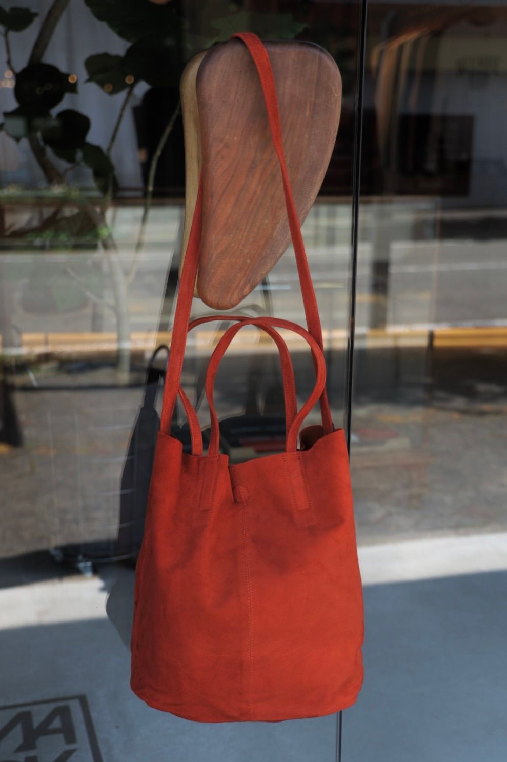 Morphee / モルフェトートバッグ 3WAY MIDIUM TOTE(LONG)SUEDE [TERACOTTA]☆新作発売！