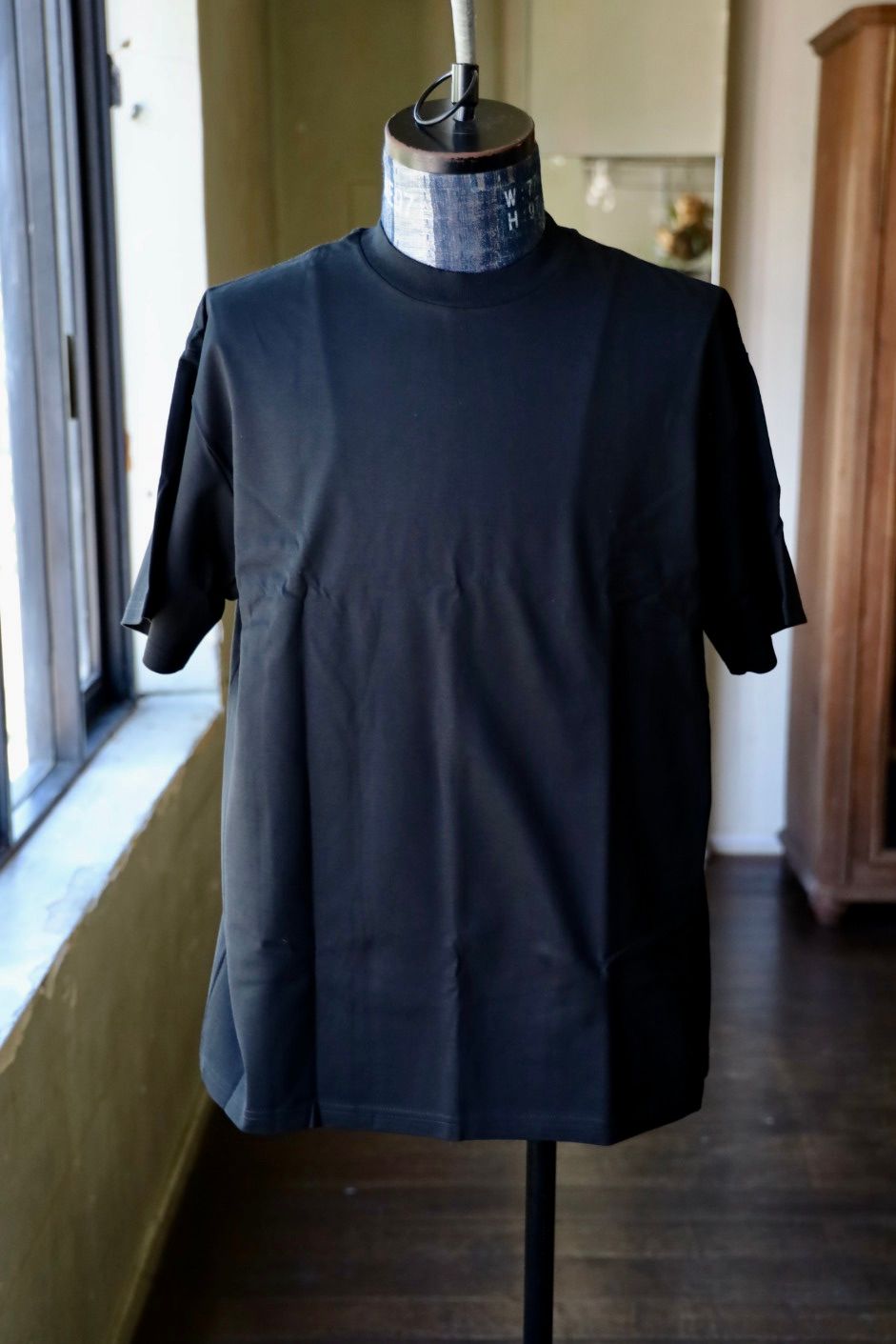 is-ness イズネス 2-PACK T-SHIRT(25AW_41_1007SSCS03)BLACK
