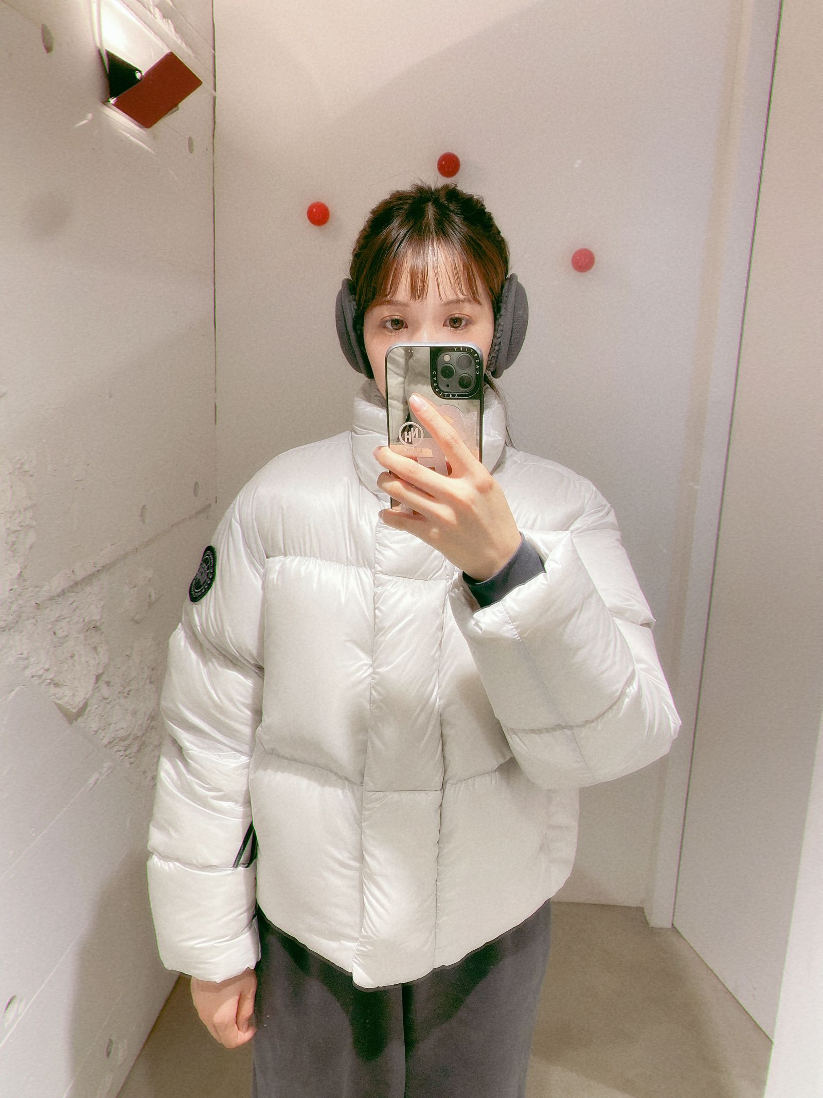 CANADA GOOSE レディース新作Cypress Cropped Puffer Black Label style.2024.10.11