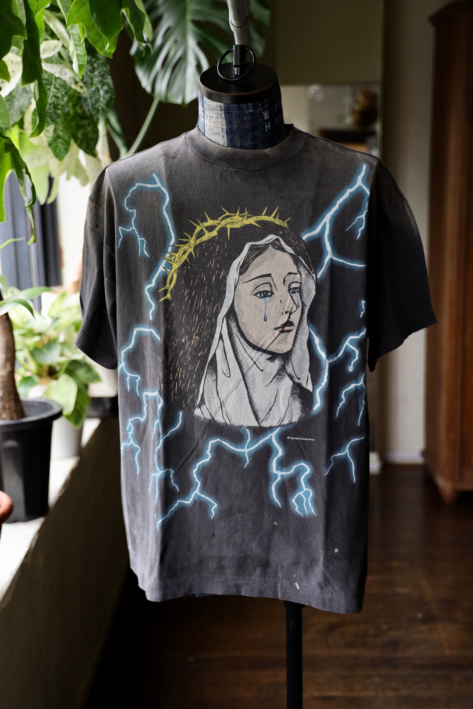 セントマイケル Tシャツ MARIA SS TEE(SM-HR8-0000-011)BLACK