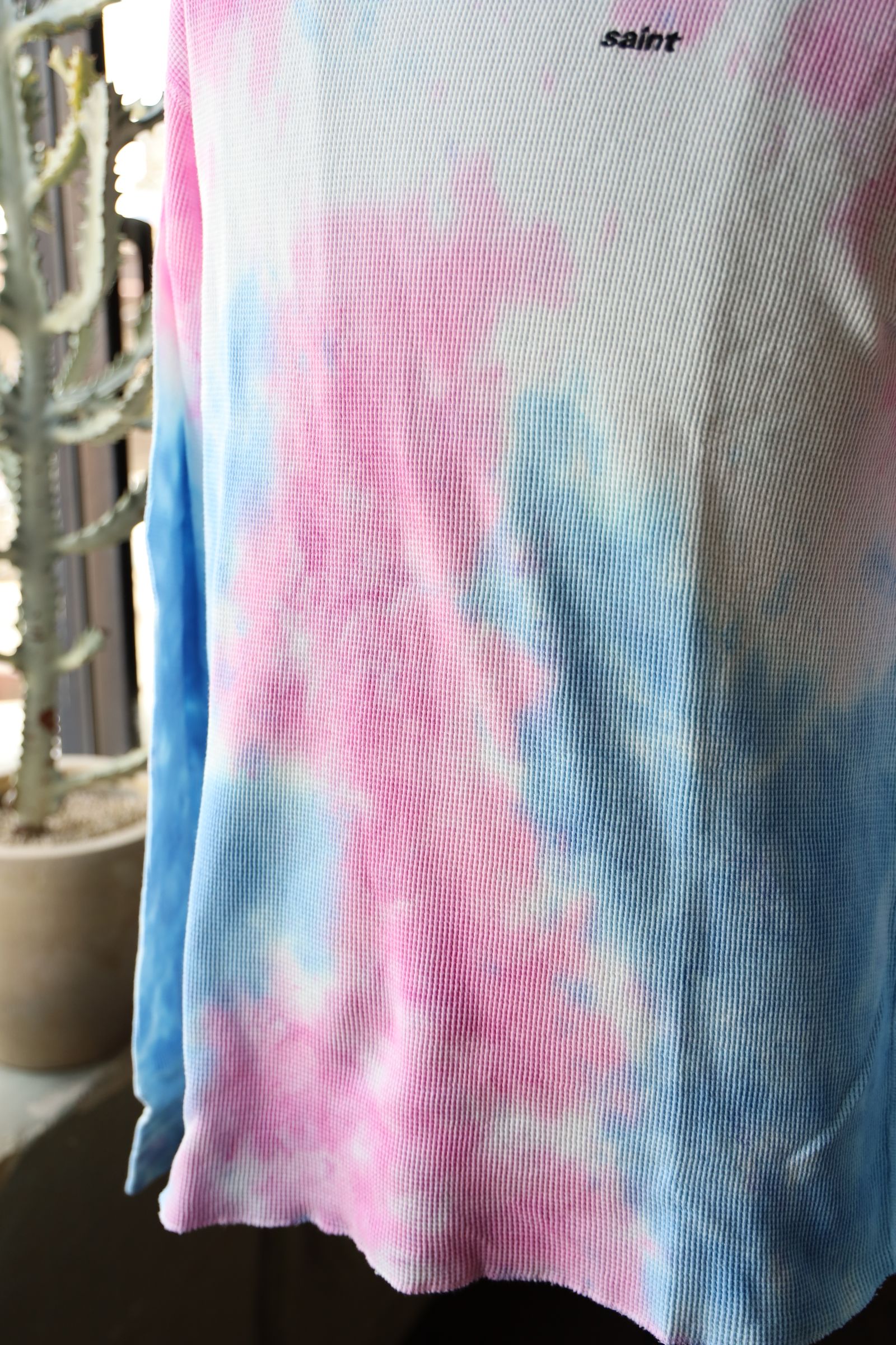 セントマイケル25SS LS THARMAL TEE(SM-HR8-0000-039)TIE DYE