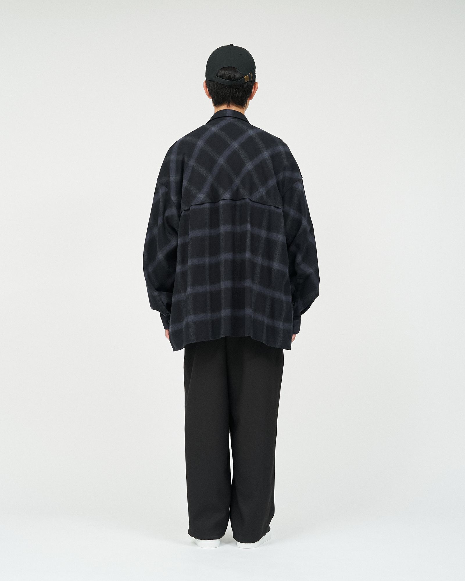 フレッシュサービス FLANNEL CHECK OVER YOKE SHIRT (FSC253-50129)DARK NAVY★10月4日(土)発売！