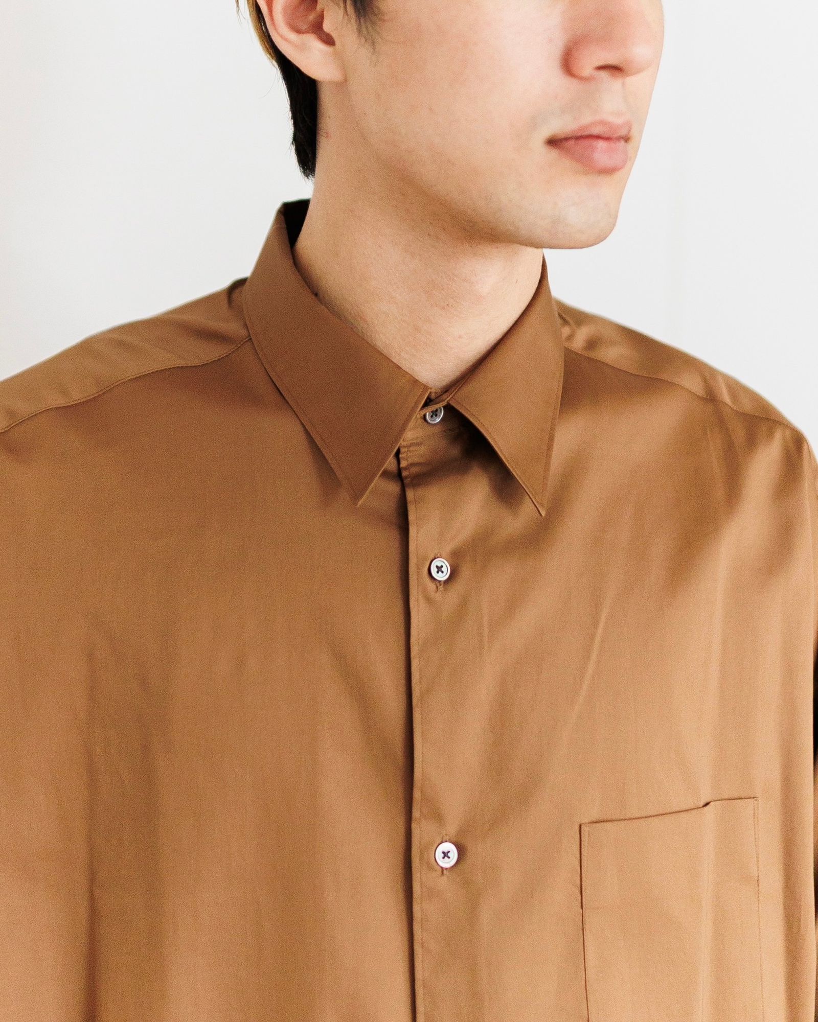 Graphpaper - グラフペーパーシャツ 25SS Silicon Poplin