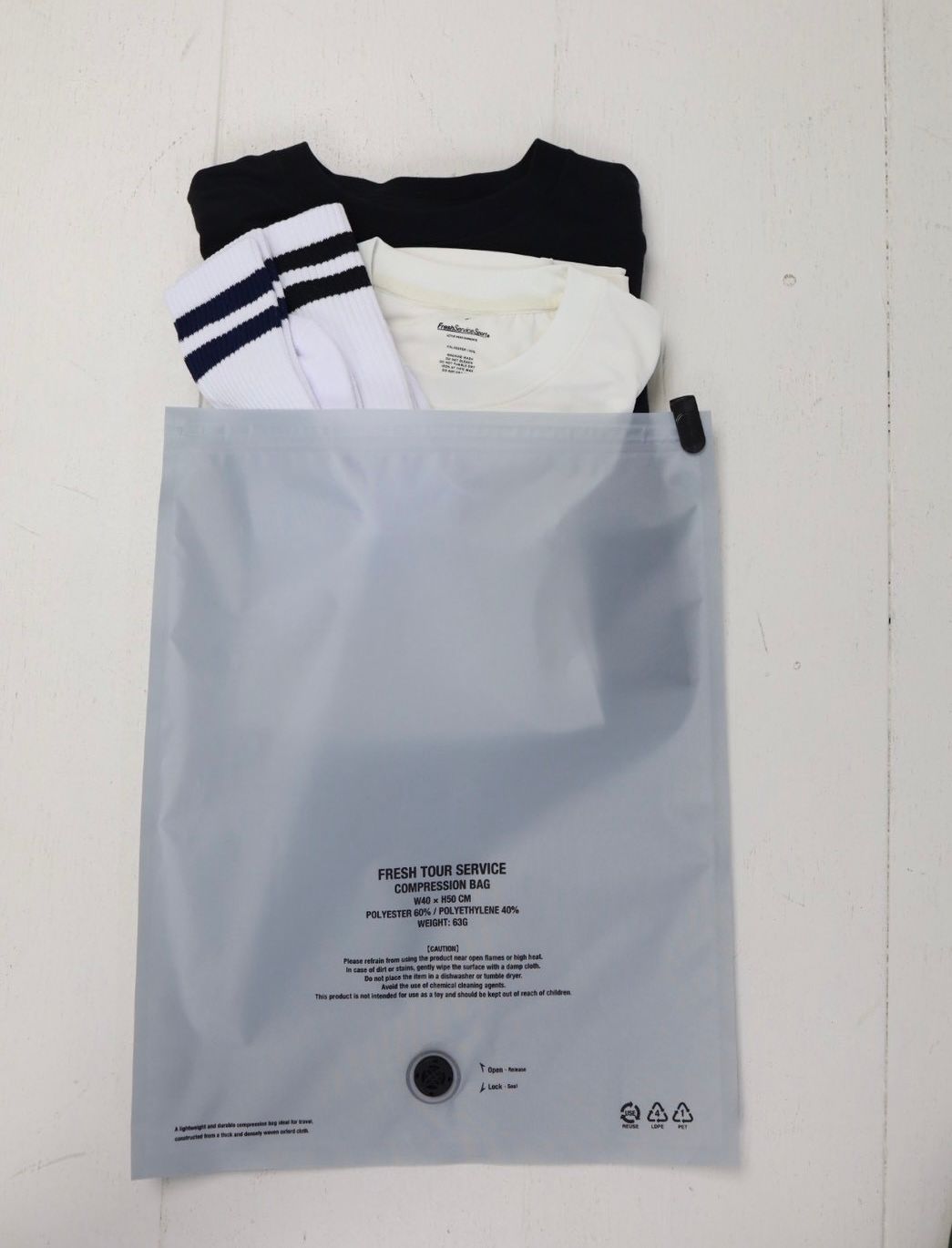 フレッシュサービス 2-PACK COMPRESSION BAG_M(FSP261-90067)GRAY☆1月17日(土)新作発売！