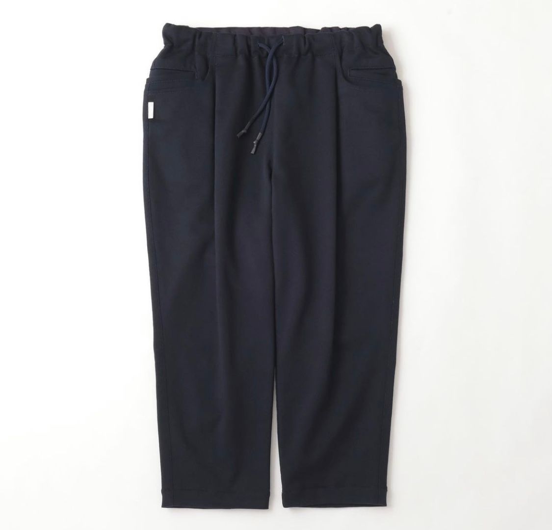 S.F.C 24SS CROPPED TAPEREDE  EASY PANTS  (SFCSS24P01)Navy