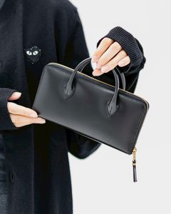 コムデギャルソン 財布 HANDELS BIFOLD ZIP LONG WALLET (8Z-U110-051)BLACK