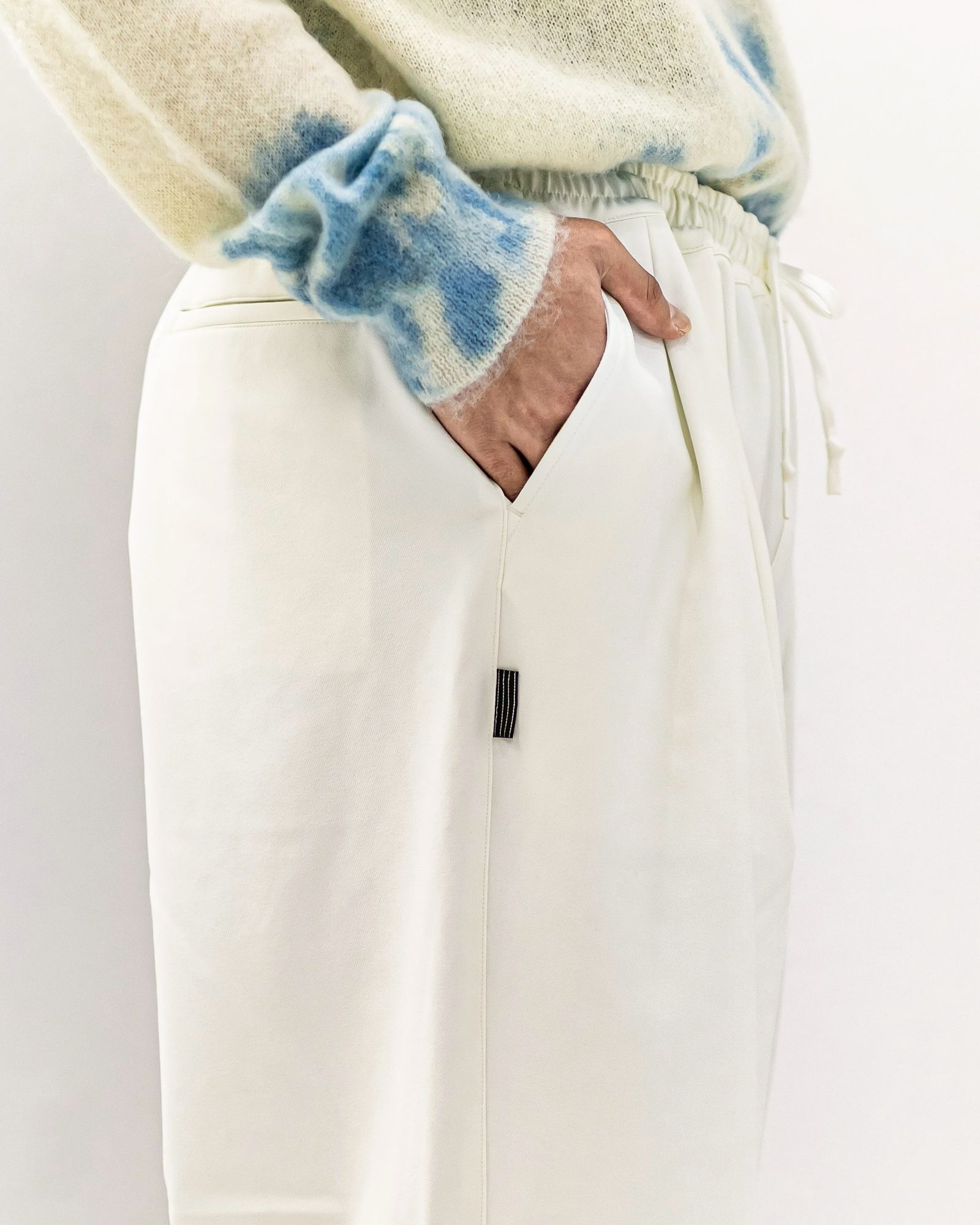 S.F.C 25FW エスエフシー WIDE TWO TUCK BAGGY PANTS (SFCFW25P07)White