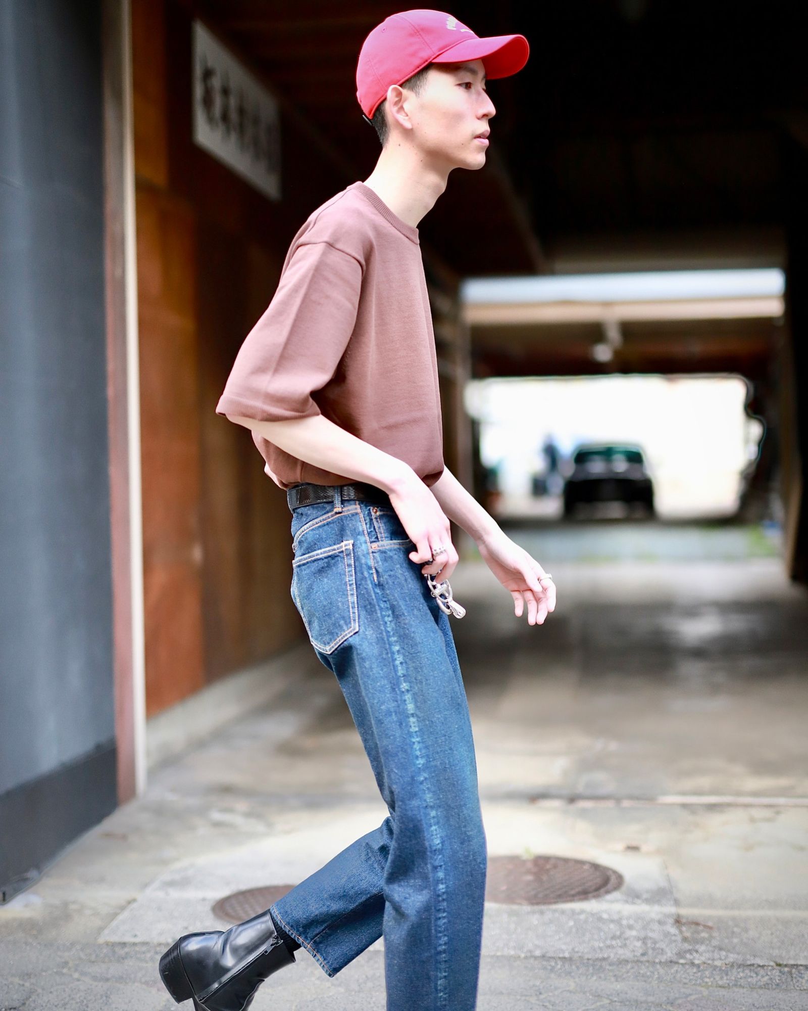 アプレッセデニム Washed Denim Pants E(23SAP-04-07H)INDIGO