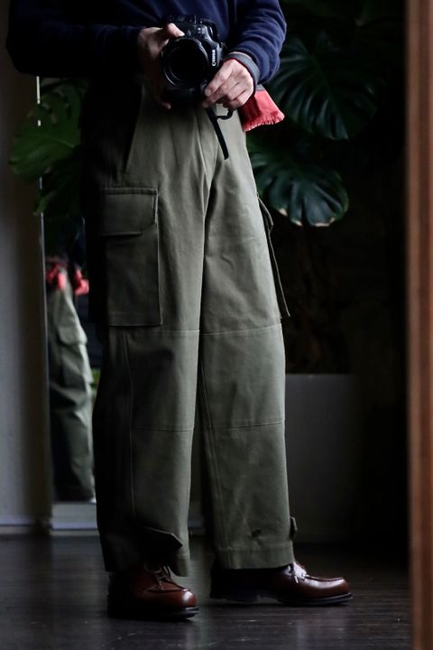 blurhmsROOTSTOCK Cotton Serge 47 Pantsスタイル