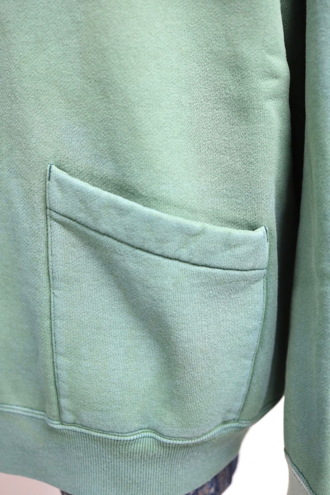 アプレッセ 2026 STYLE1 Vintage Sailor Hood Half Zip Sweatshirt (26SAP-05-13)GREEN☆1月24日(土)発売！