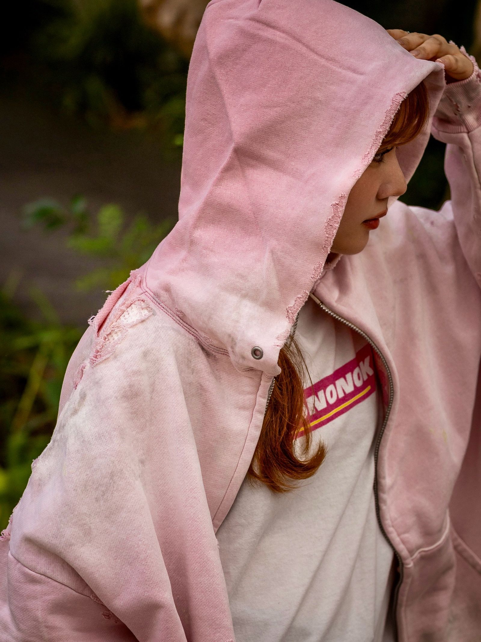 mononoke・made DOUBLE FC ZIP HOODIE/SAKURA style.2026.8.29