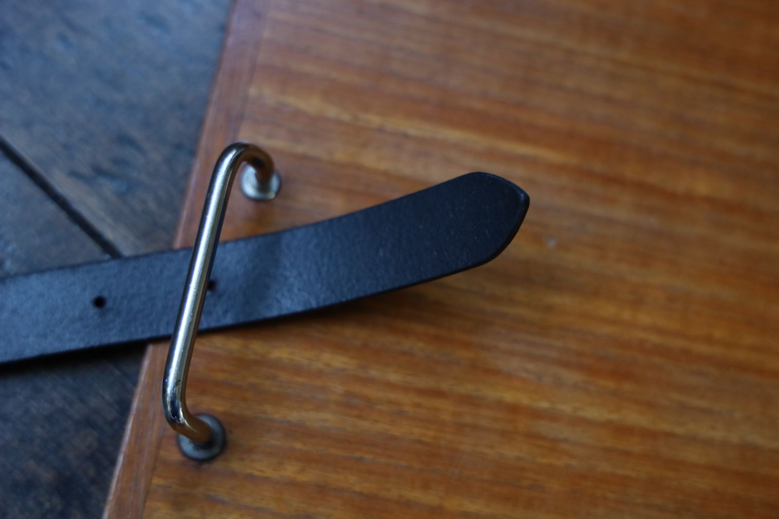 ショロジュエリーベルト Square Narrow Buckle Belt (XOBL003M/L)Black☆7月17日(木)発売！