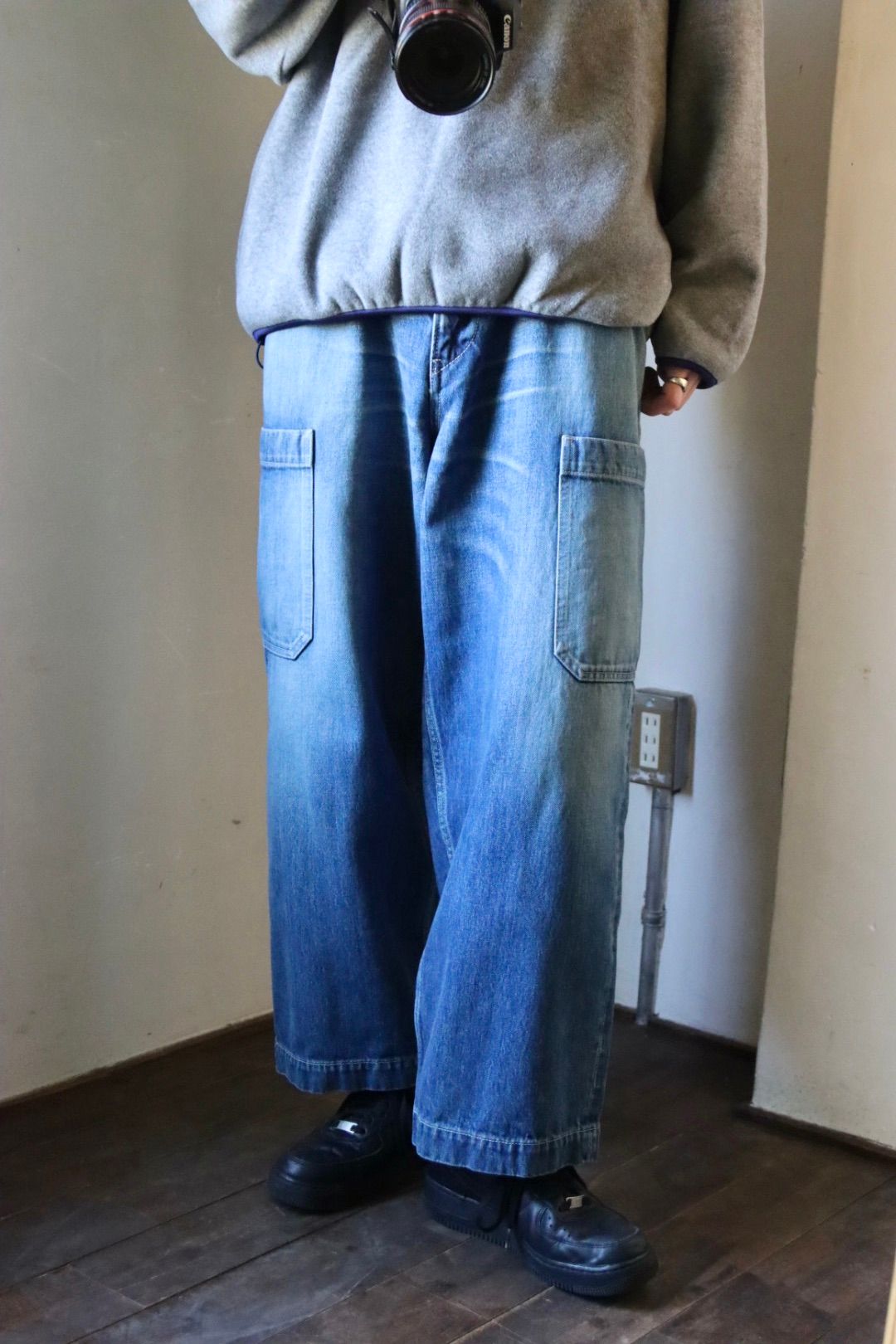 SEDAN ALL-PURPOSE セダンオールパーパス FW23 Fleece Snap Pulloverスタイル