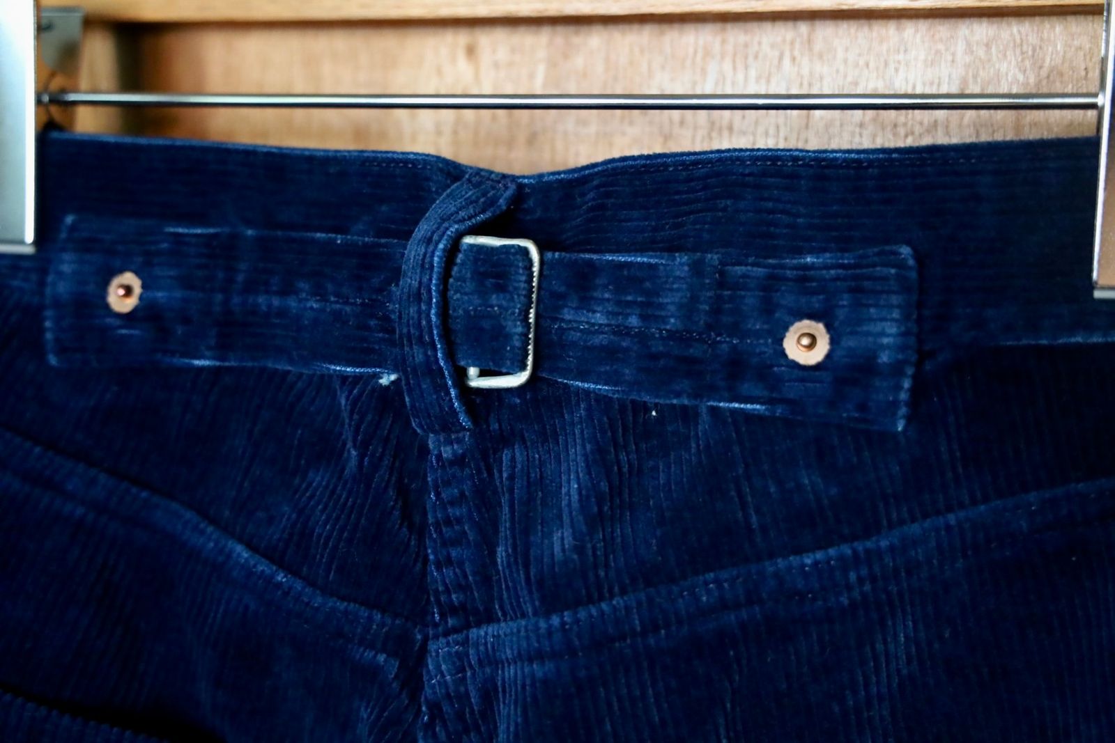 ファウンダ 25AW CORDUROY PANTS(015FD252020)INDIGO☆新作発売！